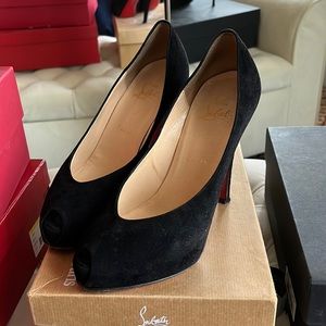 Christian louboutin black heels